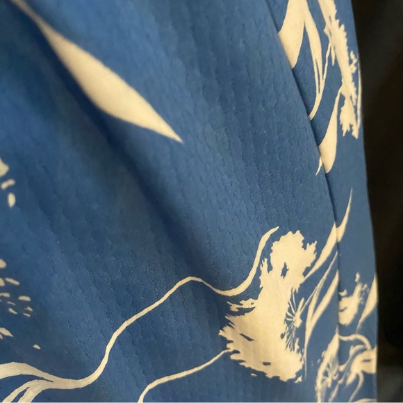 Malia Honolulu Vintage dress - blue and white size 10 - adjustable straps - Picture 4 of 15